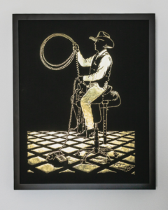 Cowboy on hold — In Situ